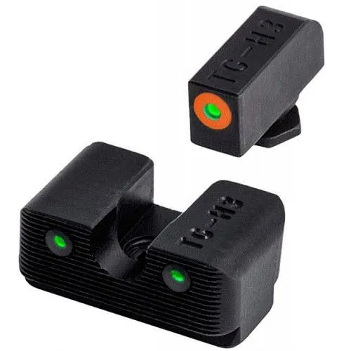 TRUGLO Tritium Pro Night Sights for Glock 42/43 MOS Black - View 2