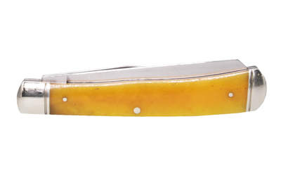Cold Steel CSFLTRPRY Trapper 3" Folding Knife 8Cr13MoV Yellow Bone Handle - View 4