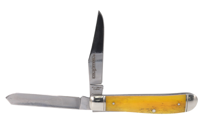 Cold Steel CSFLMTRPRY Trapper Mini 2.60"/2.70" 3Cr13MoV SS Yellow Bone - View 3