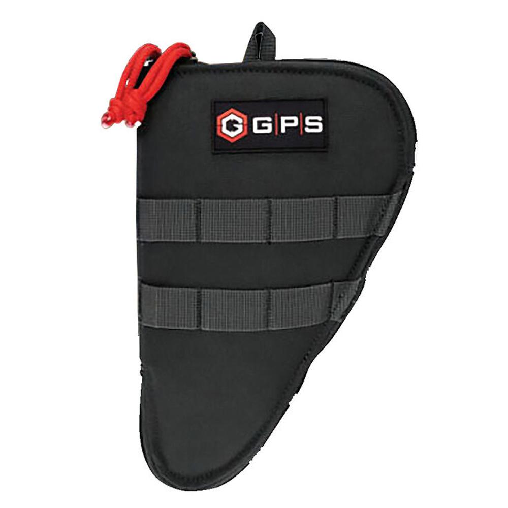 G-Outdoors GPS-1004CPCB Contoured Pistol Case Black Lockable Zipper 4" - View 2