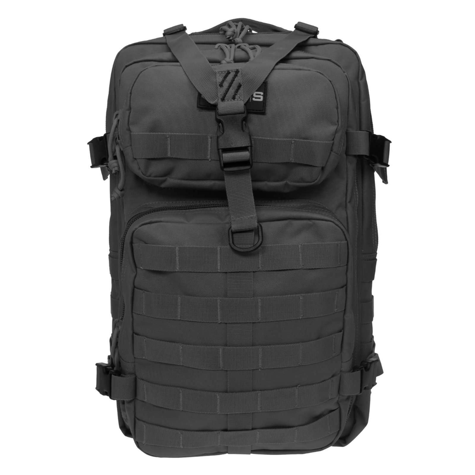 GPS T1712BPB Tactical Bugout Backpack Black 600D Polyester - View 2