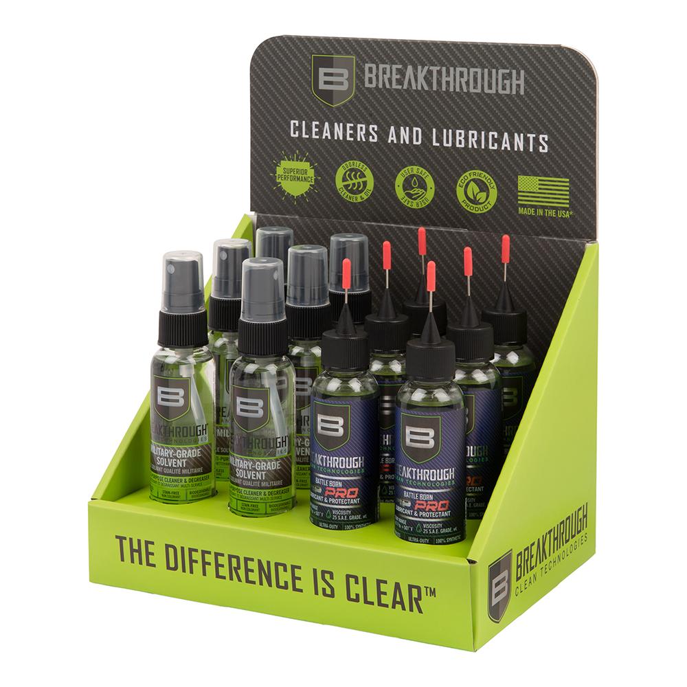 Allen Breakthrough Clean Technologies Cleaner and Lubricant Mini 12 Pack Display - View 2
