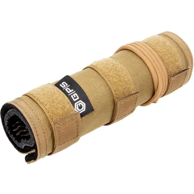 GSM Outdoors Tactical Suppressor Cover 7.5In 1000D Nylon Tan - View 2
