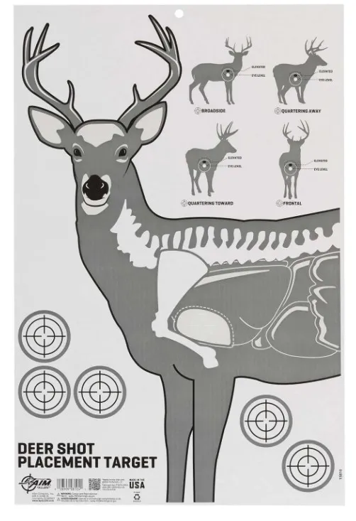Allen Company Ez Aim Deer Vitals Corrugated Target 23x25 - View 2