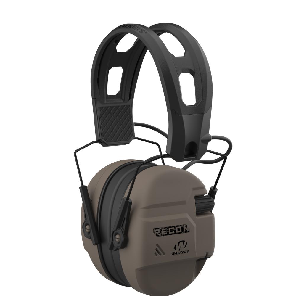 Walker's GWP-RECM-FDE Digital Muff NRR 26 IPX4 Low-Profile FDE - View 2