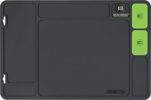 Breakthrough Clean BTSGMH Shield Mat Gray/Green PVC 17.88"x11.88" - View 2