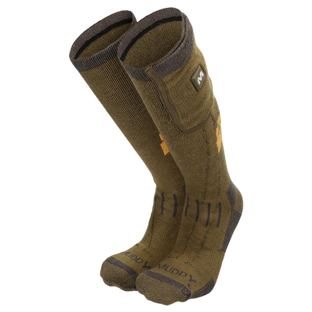 Muddy MUD-HT-SOCK-CL-ML Heated Socks Brown Clay Medium/Large - View 2
