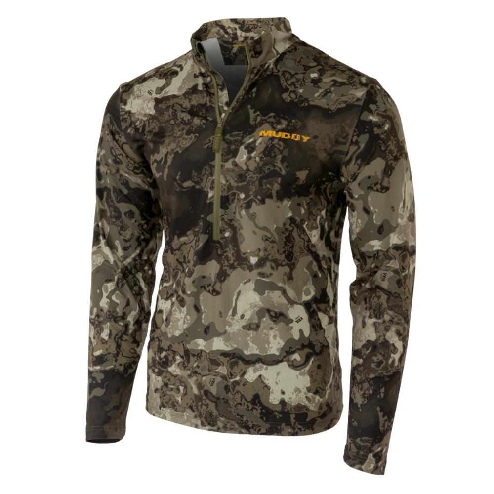 Muddy MUD-LW-QZ-VCG-XL TRX Lightweight Quarter Zip Veil Canyon Grey XL - View 2