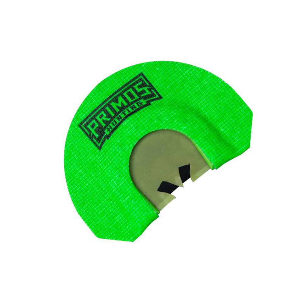 Primos PS1264 The Karen Diaphragm Call 3 Reed Double Ghost Cut Green Plasti - View 2