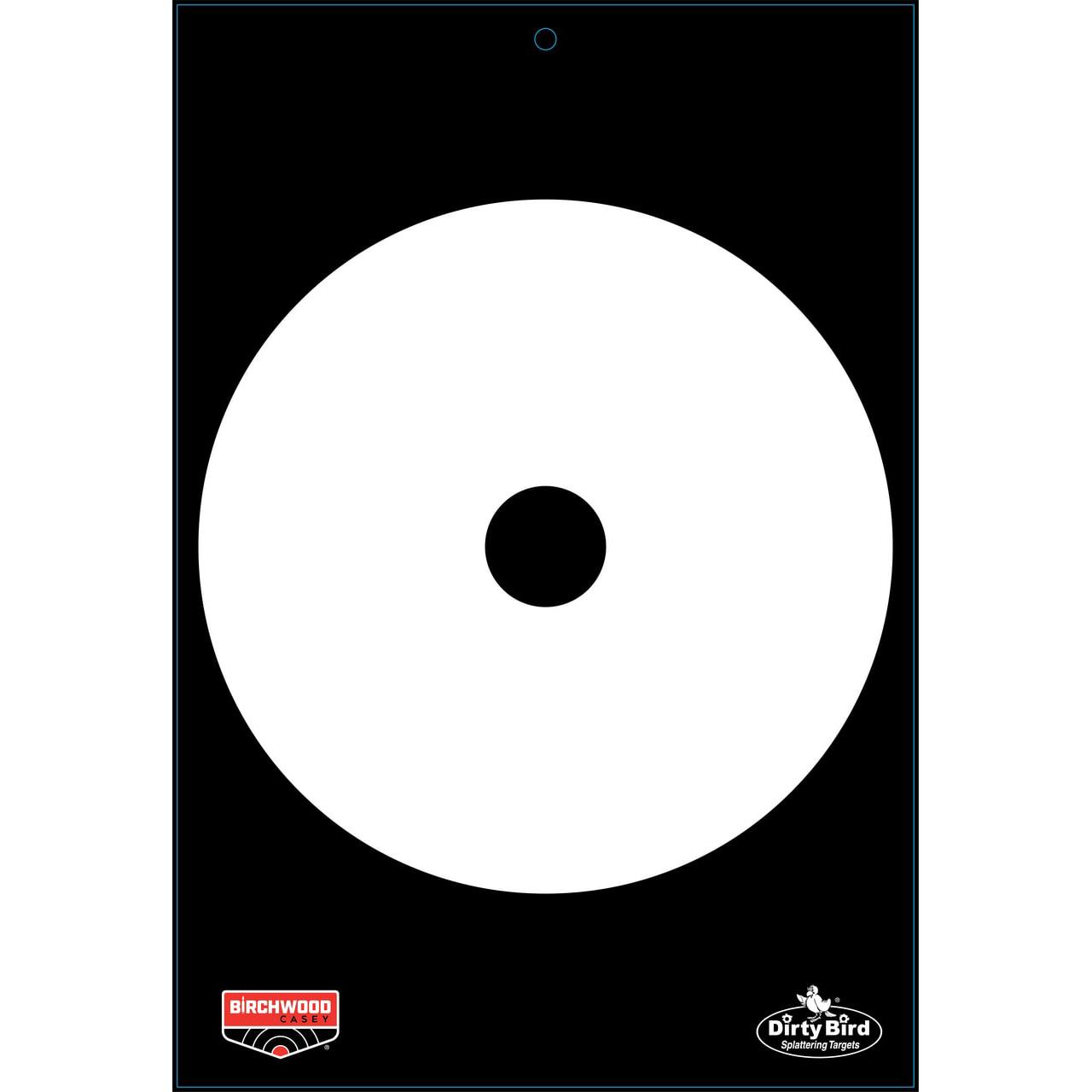 Birchwood Casey Dirty Bird Quickdraw Contrast Target 12x18 6/ct - View 2
