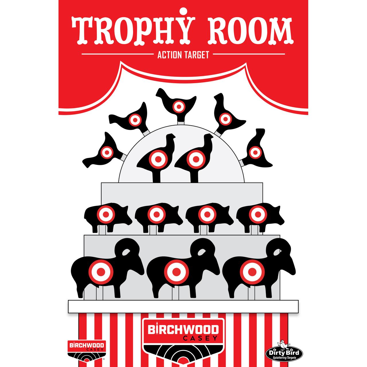 Birchwood Casey Dirty Bird Trophy Room Target 12x18 6/ct - View 2