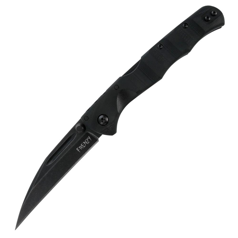 Cold Steel CS-FL-35FRN-BKBK Frenzy II Folding Knife 3.5" 3V Sheepsfoot Blade - View 2