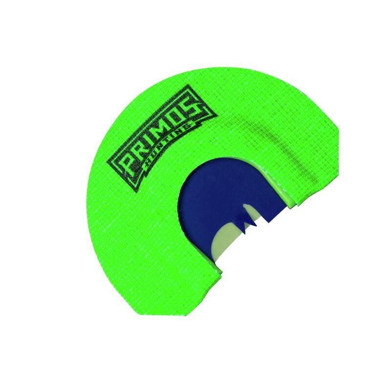 Primos PS1266 Diaphragm Call 3 Latex Reeds Snaketongue Cut Green Plastic - View 2
