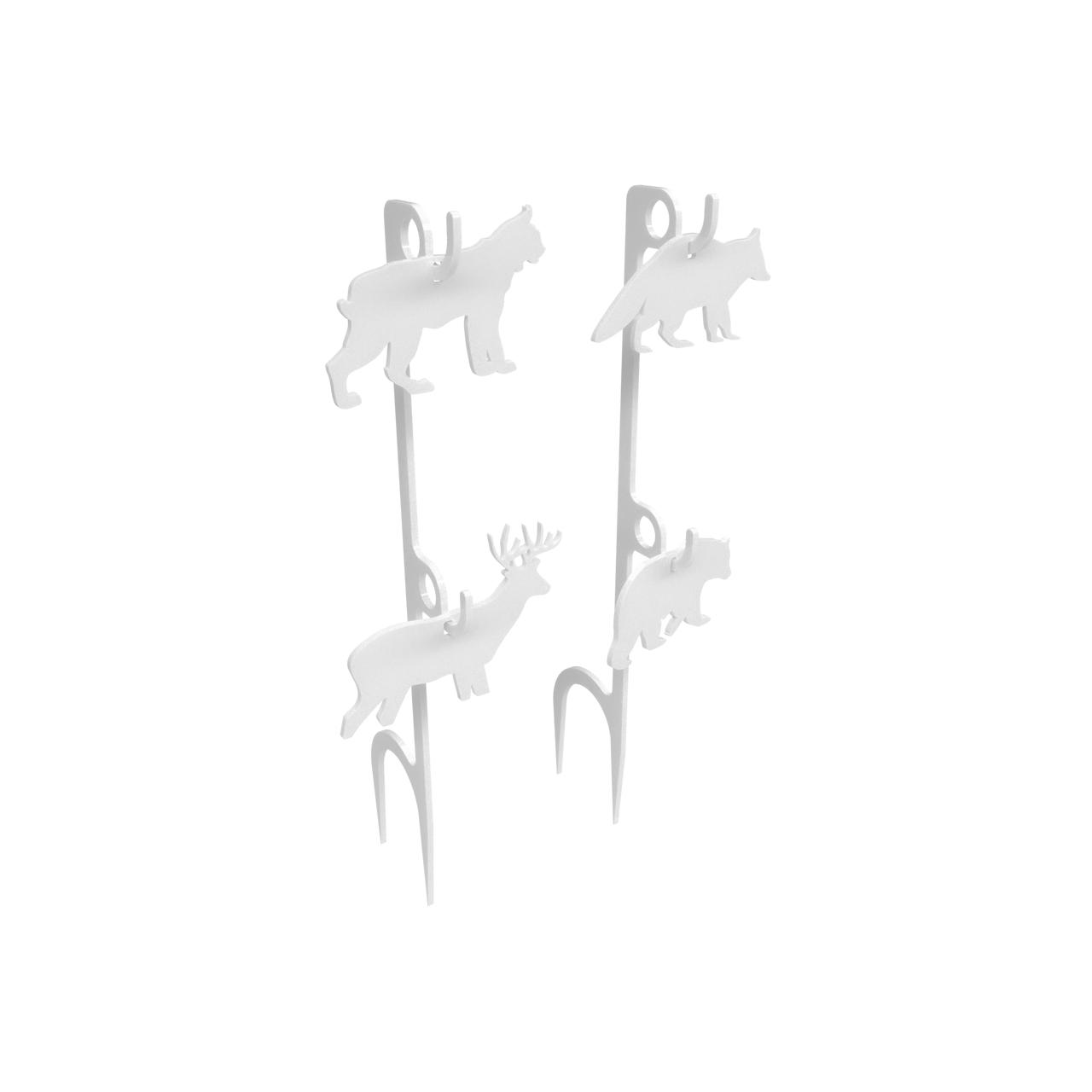 Birchwood Casey BC-41579 Rimfire Target Kits Animal Set 1/4" AR500 Steel - View 2
