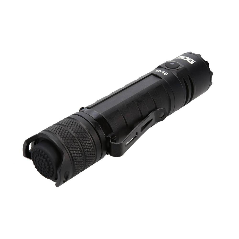 SOG M-18 Flashlight SOG-59-65-04-57 1900 Lumens USB-C Black Aluminum - View 2