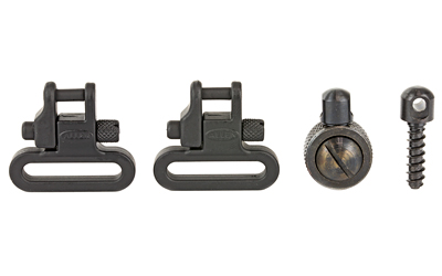 Allen Shotgun Sling Swivel Set 1" Black 14430 - View 2