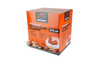 Walker's Ear Plug Orange Foam 1000 Individually Packaged Pairs - View 2