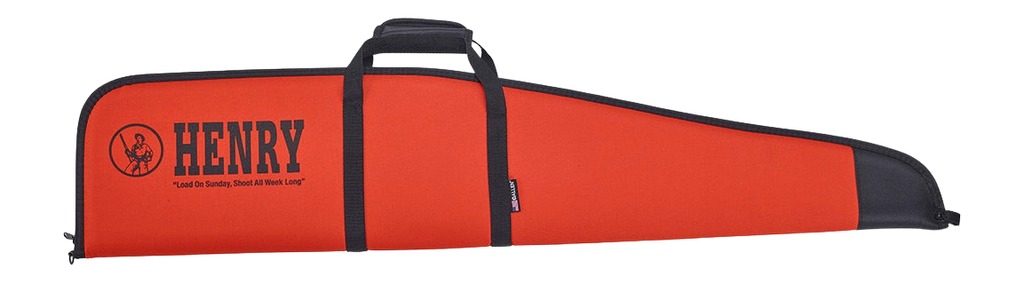 Henry Gun Case HCASE 40 Soft Shell 600D Polyester Orange Exterior 1" Thick Foam Padding Fits All Henry Rifles - View 2