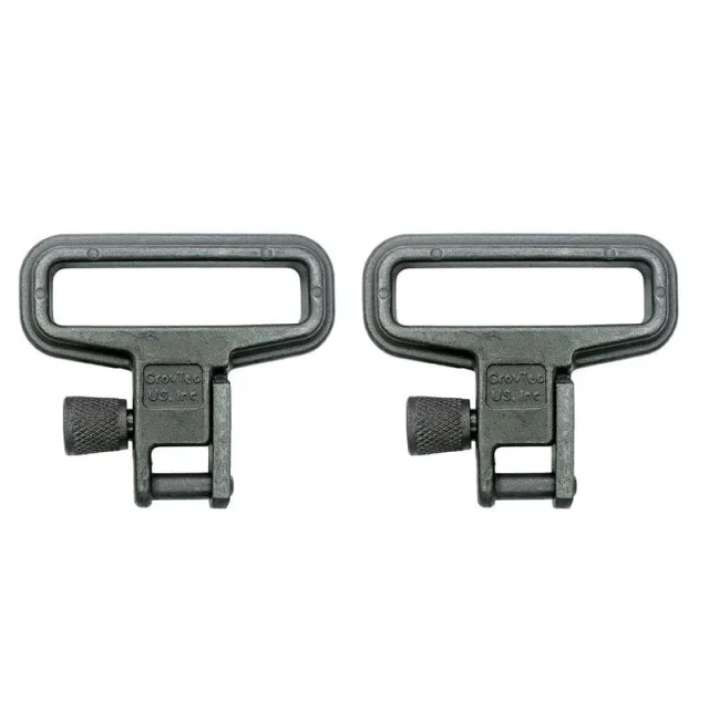GrovTec Mil-Force Swivel Set 1.25" Black Zinc Phosphate Steel - View 2