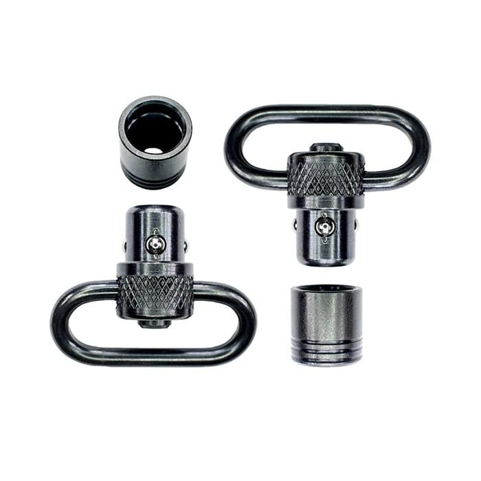 GrovTec US 1" Standard Push Button Swivel Set - Black - View 2
