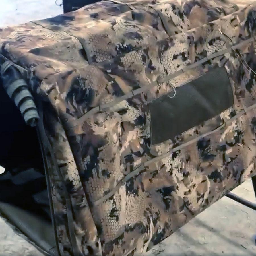MOmarsh 34018 Invisi-Lab Dog Blind Optifade Marsh Camo 17 lbs - View 2