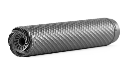 PTR V20090101 Vent 9mm Luger Suppressor, 7.60" Black Titanium - View 3