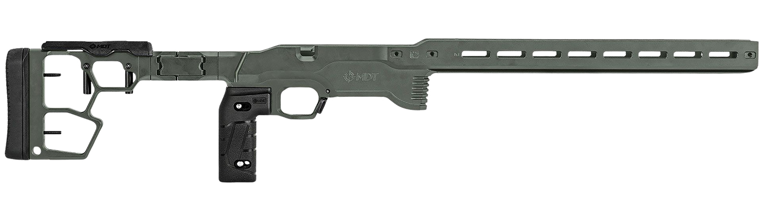 Mdt Sporting Goods Inc 116079CCG ACC Premier Gen2 Chassis Cerakote Charcoal Green Aluminum Fits Ruger American Rimfire 34.40" OAL - View 2