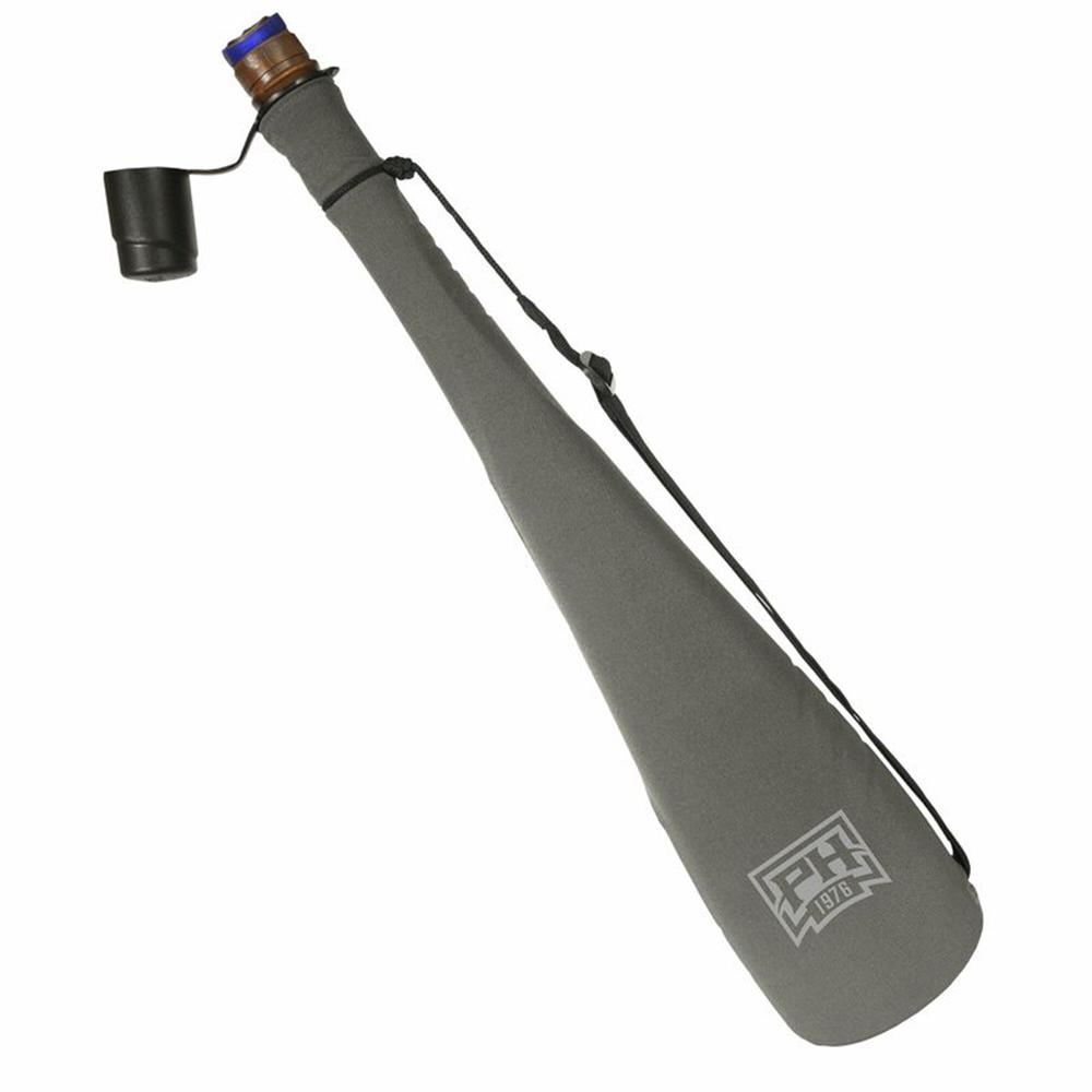 Primos Hoss 2 Big Poppa Elk Bugle Call - Large Resonator Sound Chamber, Support Shelf Mouthpiece, Blue Reed, Flared End, Diaphragm Call Holder, Stone Grey Wrap, Extra Blue Reed - View 2