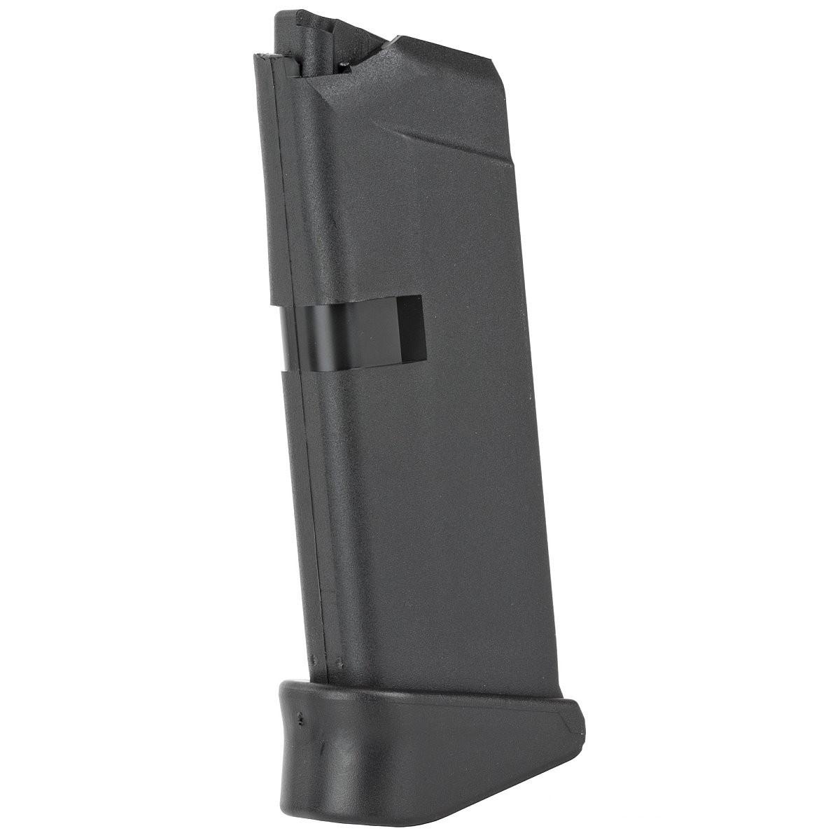 Glock Factory Handgun Magazine Black for Glock Model 42 .380 Auto 6/rd with Extension Bulk - View 2