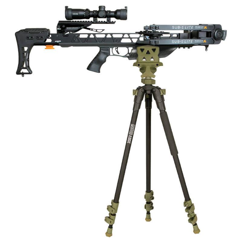 Primos Edge Tripod Aluminum 31-59 in Dark Earth 360 Panning Clamp - View 2