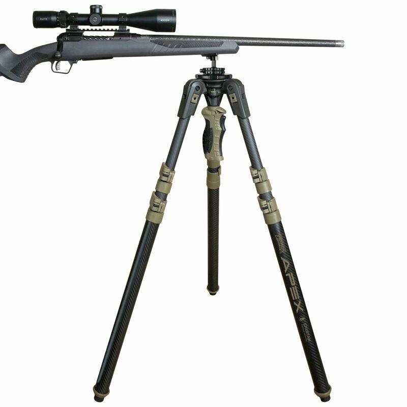 Primos Apex Tripod Carbon Fiber 62 in Coyote Tan 50 lb Capacity - View 2
