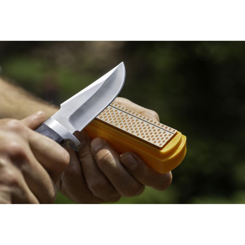 Smith's 4-inch Diamond Sharpening Stone-Fine with Cover - View 2