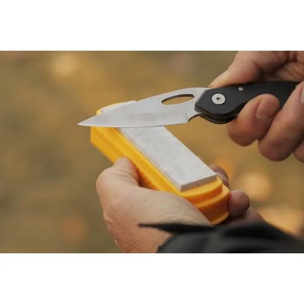 Smiths 50556 Arkansas Hand Held 4 In Ceramic Plastic Sharpening Stone - View 2