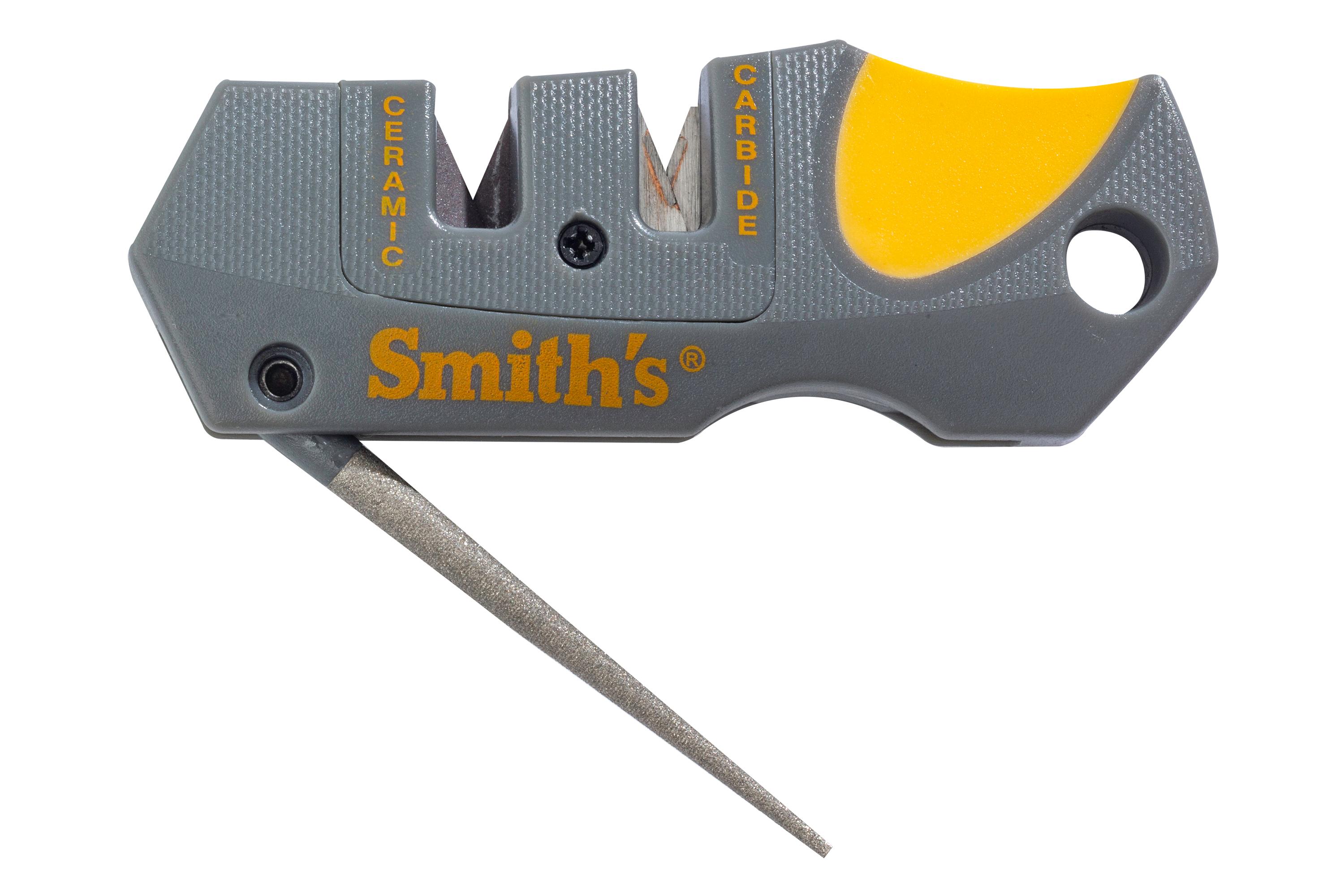 Smith's Pocket Pal 50918 Knife Sharpener Carbide Ceramic Tapered Rod - View 2