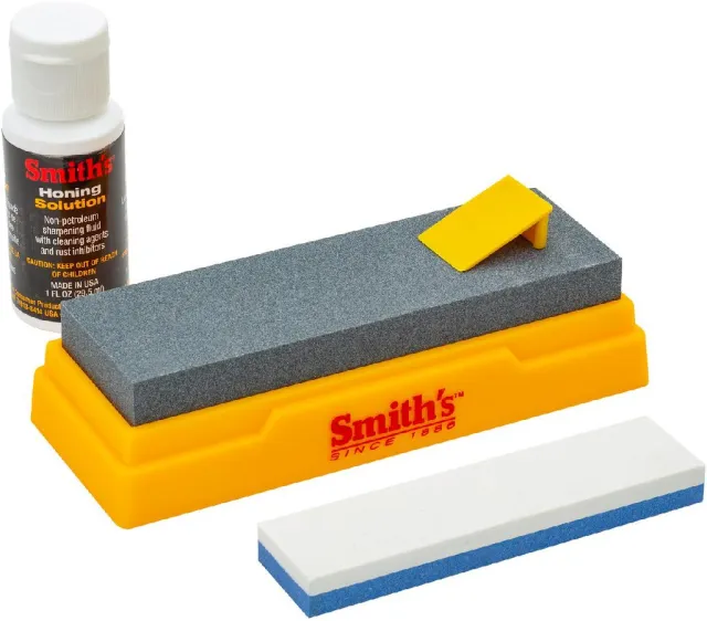 Smiths 51328 Combination Bench Stone Gray/Yellow Synthetic - View 2