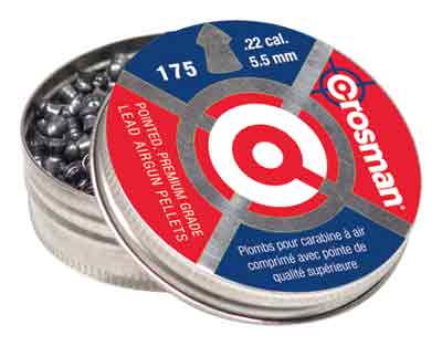 Crosman P022 Premier 22 Lead Pointed Hunting Pellet 175 Per Tin - View 2