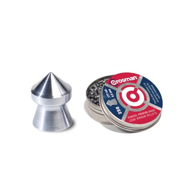 Crosman P177 Premier Pointed 177 Lead Hunting Pellet 250 Per Tin - View 2
