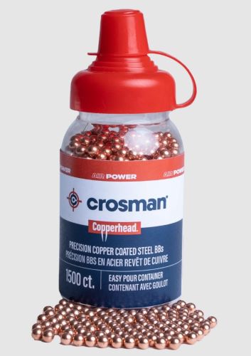 Crosman 0737 Copperhead 737 177 Copper-Coated Steel 1500 Per Bottle - View 2