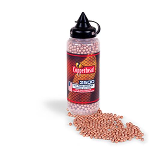 Crosman 0747 Copperhead 747 177 Copper-Coated Steel 2500 Per Bottle - View 2