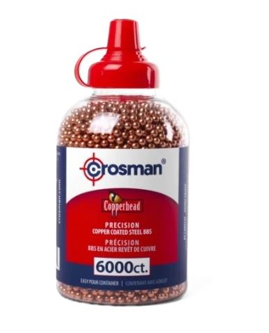 Crosman 0767 Copperhead 767 177 Copper-Coated Steel 6000 Per Bottle - View 2