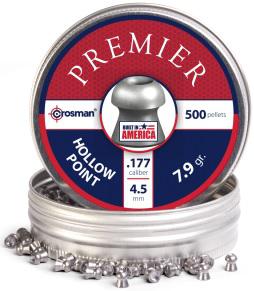 Crosman LHP77 Premier Hunting 177 Lead Hollow Point 500 Per Tin - View 2