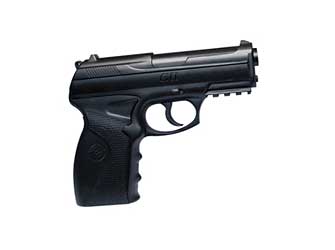 Crosman C11 Air Pistol CO2 177 18+1 Black Polymer Grips - View 2