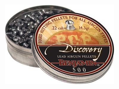 Benjamin DISCOVERY .22 PELLETS 14.3 GRAINS HP 500-PACK - View 2