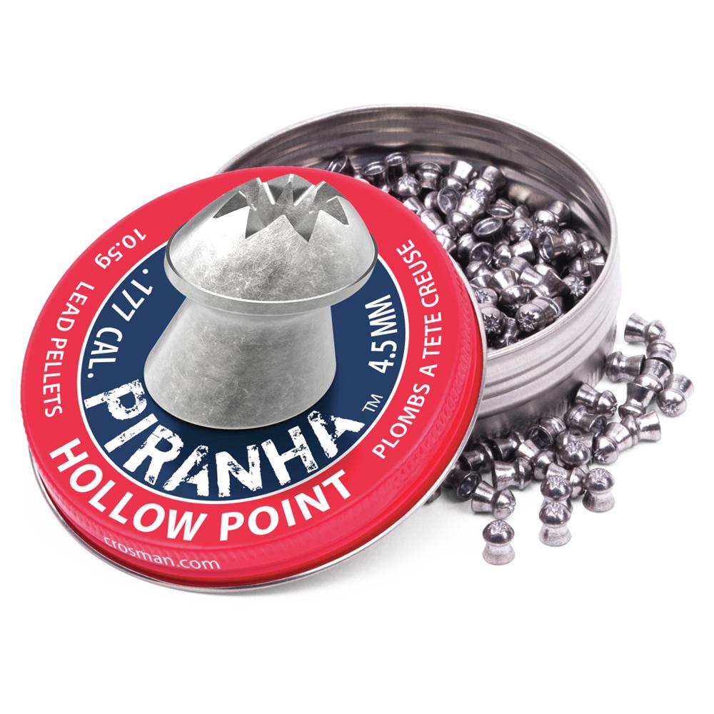 Crosman Piranha Hollow Point Pellet .177 Caliber 10gr 400ct - View 2