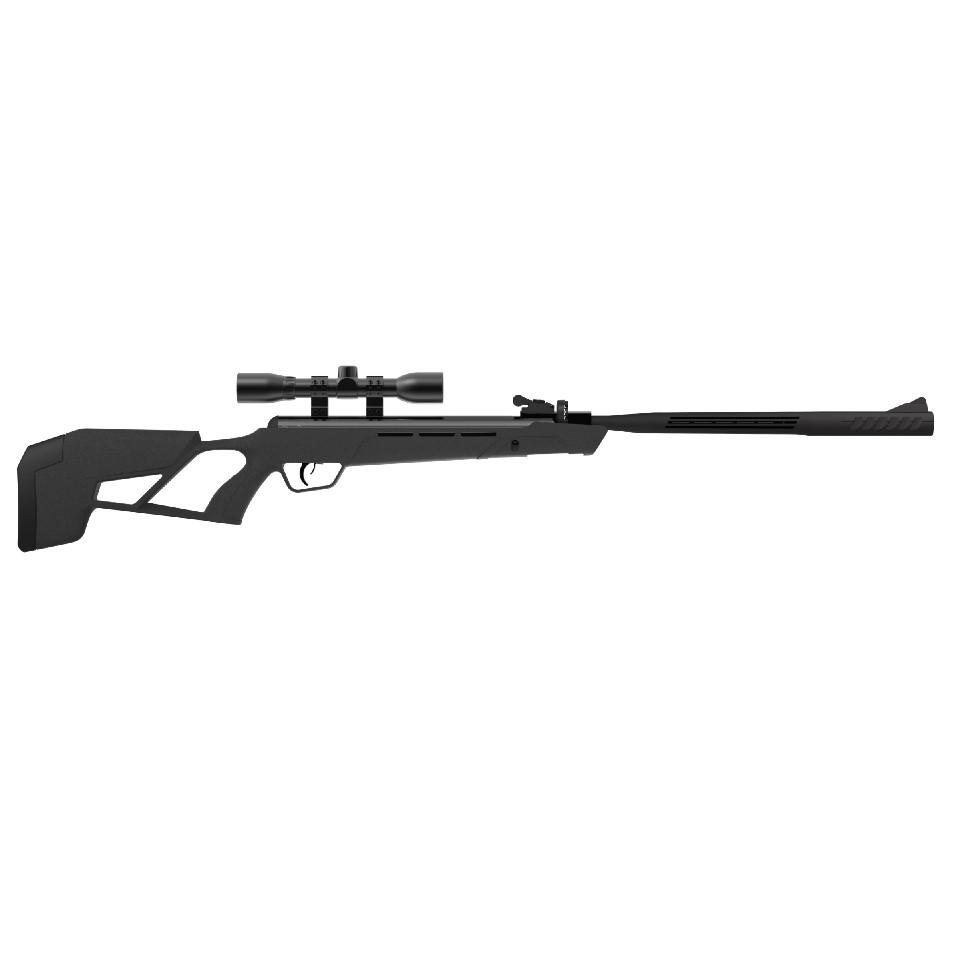 Crosman Mag-Fire Mission Break Barrel Nitro Piston Air Rifle .177 Pellet 12 Rounds Synthetic Stock Black with 4x32mm Scope - View 2