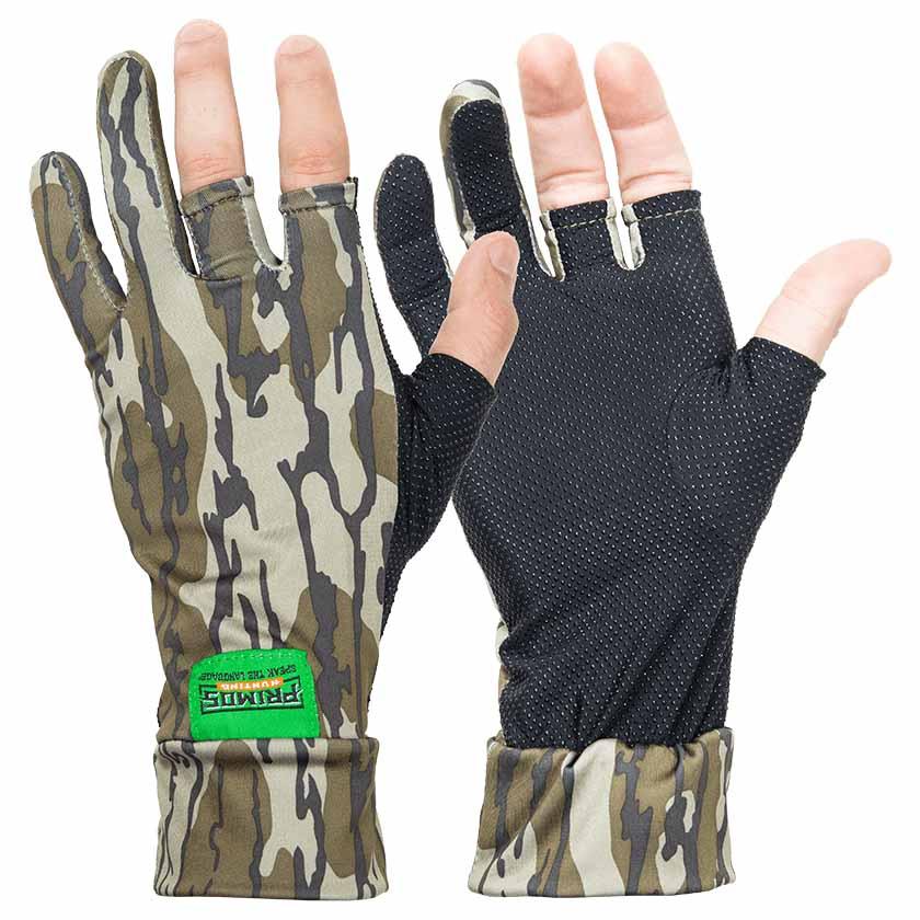 Primos Stretch Fingerless Gloves MOBL PS6681 - View 2