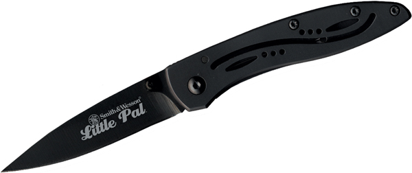 BTI SW FRAME LOCK DROP POINT 2.28 BLK SS Folding Pocket Knife - View 2