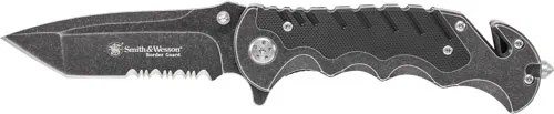 S&W Knife Border Guard 3.5" Blade with Strap Cutter/GLS - View 2