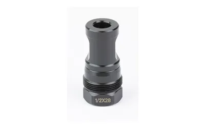 KAK Industry Plan B Big Hole Brake 1/2X28 Thread Pitch .223-9MM (.375" - View 2