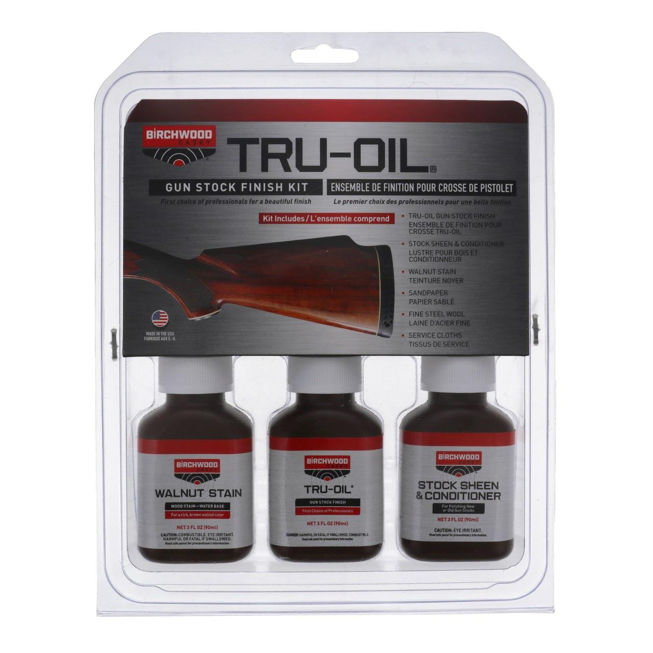 Birchwood Casey Tru-Oil Gun Stock Finish Kit BC-23801 3 oz Liquid - View 2